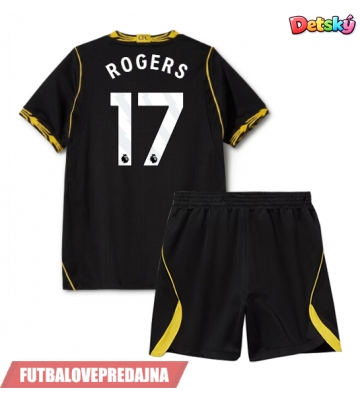 Lacne Dětský Futbalové dres Chelsea Morgan Rogers #17 2026-27 Krátky Rukáv - Preč (+ trenírky)